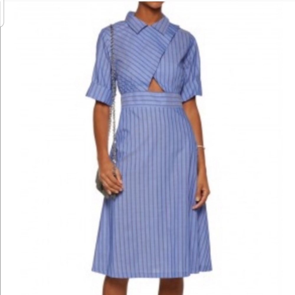 Sandro Robyn striped dress